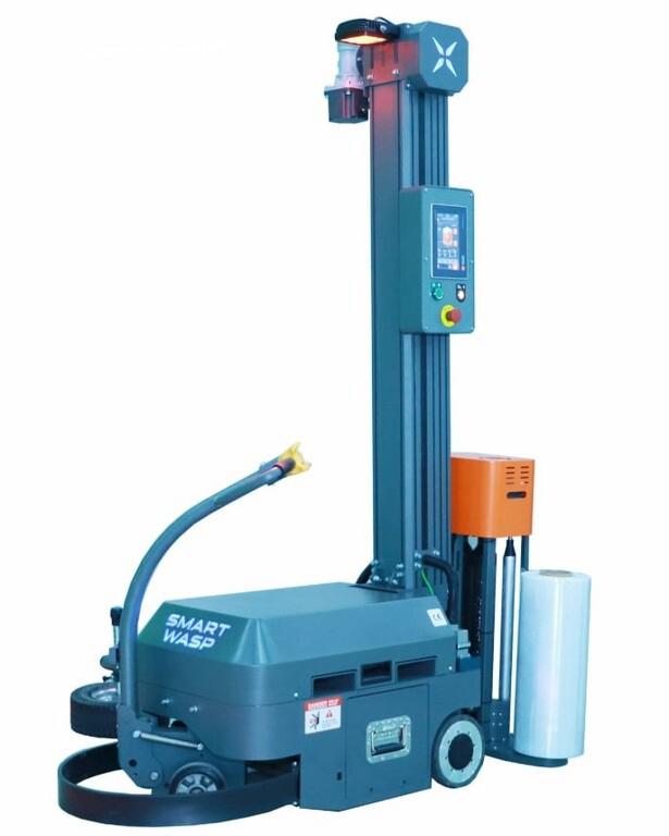 Smart Wasp USA R600ai 118" Extended Wrap Height Robotic Stretch Wrapper