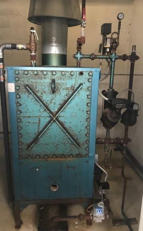 Used 53-S Reid Vertical Retort Package w Rite Steam Boiler